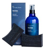 캄던 매트 슈 타이어 에멀젼 500ml + 더베이직 어플리케이터 2p 세트, 1세트