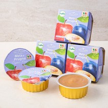 누바 유기농 생과일 아이퓨레 푸룬, 200g, 3개