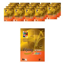 삼원 플라잉칼라 복사용지 P43 오렌지색 80g, 500매, A4