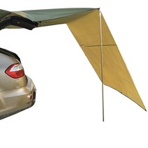 하이어앤하이어 차량 연결 카텐트 M, 그린, 1개