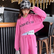 앤젤아이 여아용 KIM후드크롭하트 3종 세트