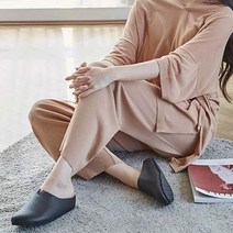 엘르 여성용 가죽 심플리 뮬블로퍼 OWED1F01FG