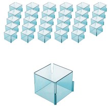 올하이 벌집 분리조립형 양말 속옷 수납 박스 10 블루 70 x 70 x 60 mm, 30개