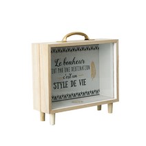 MEO 돈가방 저금통, 스타일 골드, 1개