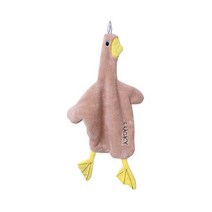 행복의모든것 주방 핸드타올 고리형 오리, 카키, 1개
