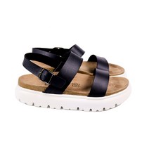 쥬비샵 더블 스트랩 커플 샌들 4cm
