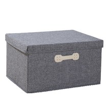 올하이 대형 접이식 보관 박스, 02 회색 60L, 1개