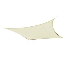 21세기트랜드 인테리어 라이프 HDPE 메쉬 타프 사각 2.4 x 2.4 m + 로프 4p, 크림, 1개