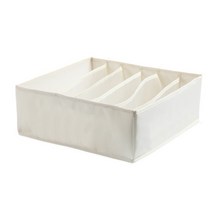 옷장 정리용품 속옷 수납함 6구, 1개