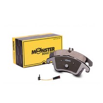 몬스터오토파츠 몬스터 브레이크 뒷 브레이크 패드 + 센서 세트, 벤츠 e200k w211, MB1879