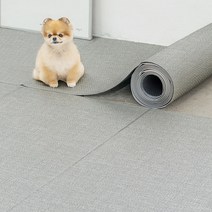 디팡 펫플레이 강아지매트 폴딩타입 140폭, 시크 브릭