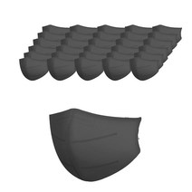 피앤씨 슬림핏 컬러마스크 대형 KF94, 50매, 1개, 그레이