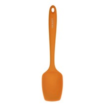 까사무띠 실리콘 미니 스푼 스파츌라, 오렌지, 1개