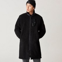 헤지스골프 뽀글이 롱기장 점퍼 HUJU1D972