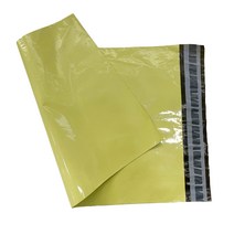 티슈도리 LDPE 3 Layer 접착 의류 택배봉투 연두색, 100개