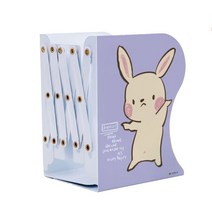 동아 길이조절 띵킹쇼 자바라 책꽂이 10 동물원, 토끼
