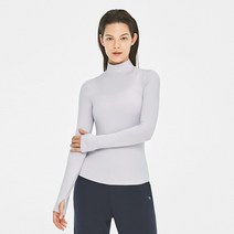 뮬라웨어 여성용 데일리 터틀넥 롱슬리브 MWWBTL108