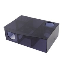 보라펫 햄스터 아크릴 미로 하우스 6룸형 소 드워프용, 올 스모그, 1개
