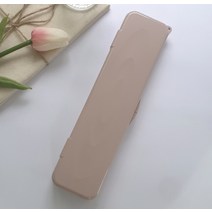 바첸 성인용 수저케이스 대, 살몬 핑크, 1개