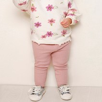 밀크마일 아동용 뉴소프트 데일리 골지 레깅스
