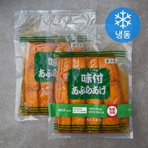 모노키친 LF 냉동조미유부 사각 60장 (냉동), 1kg, 2개