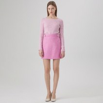 라인어디션 일리아리 트위드 미니스커트