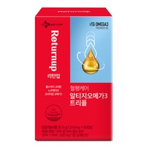 리턴업 알티지오메가3 트리플 90.9g, 90캡슐, 1개