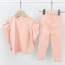 여아용 공주님 홈웨어 상하의 세트