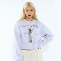 에씨드슬라이드 오버핏 리트리버 맨투맨