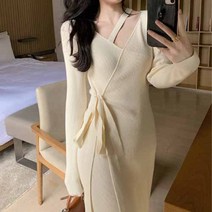 민성컴퍼니 임산부 출산 니트 원피스