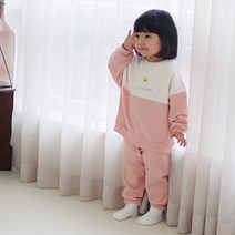 베베나인 아동용 햇님 상하복 세트