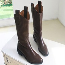 여성용 미들 웨스턴부츠 5cm pr4005