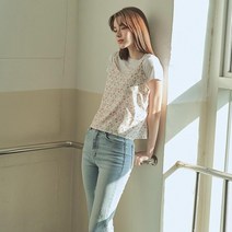 레터프롬문 로즈퍼퓸 뷔스티에 블라우스
