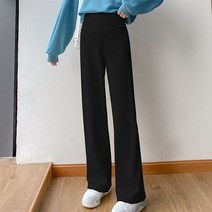 임산부 편안한 캐주얼 와이드 팬츠