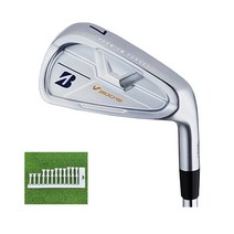 브리지스톤 V300 8 단조 스틸 아이언세트 NSPRO 8I + 영신골프티, S, 24도