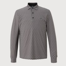 인디안 남성용 로고플레이 Y에리 긴소매 티셔츠 MIGALYS1211