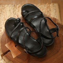 착한구두 여성용 펠리체 꼬임 스트랩 토링 샌들 SDLTR2d134