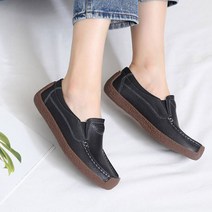 워크센스 여성용 쿠디디 컴포트 펀칭스티치 단화