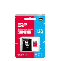 실리콘파워 MicroSD Superior Gaming C10 A1 V30 메모리카드, 128GB