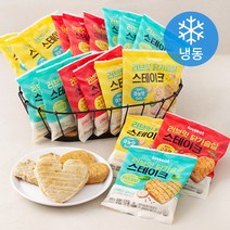 러브잇 닭가슴살 스테이크 오리지널 100g x 6팩 + 마늘맛 100g x 6팩 + 고추맛 100g x 6팩 세트 (냉동), 1세트
