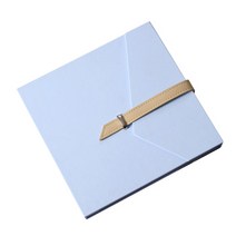 찐노마진몰 가죽 DIY 접착 앨범, 01 블루, 20매