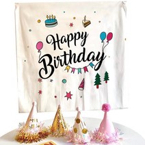 셀레네 생일 레이아웃 현수막 배너, A08