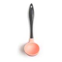 쓰임 심플 실리콘 국자, 핑크, 1개