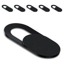 솔브리빙 카메라 프라이버시 플라스틱 커버 스티커 6p, 블랙