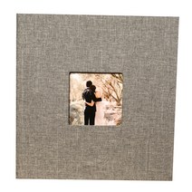 마링 접착식 포토앨범 33.5 x 32.5 x 3 cm, 20매, 17 그레이(앨범), 화이트(내지)