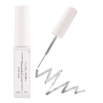 아이빛 네일아트 컬러 라인 젤네일 10ml, 10 실버펄, 1개
