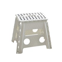 가쯔 다용도 콤팩트 스툴 접이식 의자 M, 화이트