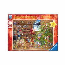 코리아보드게임즈 크리스마스 준비 직소퍼즐 R198825, 혼합색상, 1000피스