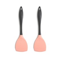 쓰임 심플 실리콘 뒤집개, PINK, 2개