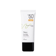 아리얼 세븐데이즈 퓨어 마일드 선크림 SPF50+ PA++++, 35ml, 1개